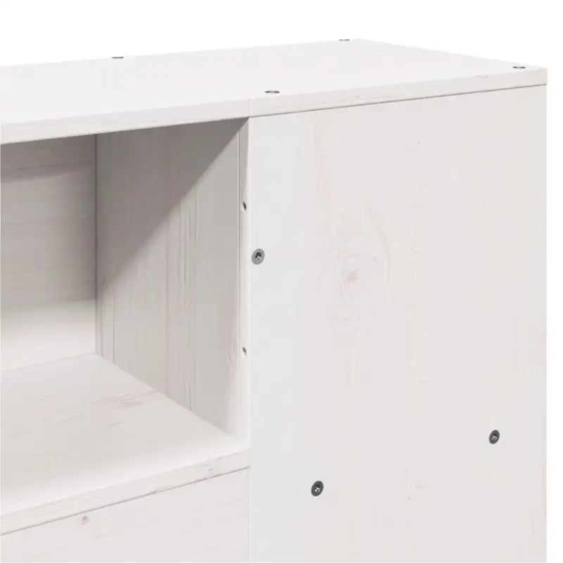 Boekenkastbed in massief grenenhout met optimale totale afmetingen - Bedden & bedframes