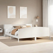 Boekenkastbed in massief grenenhout met optimale totale afmetingen - Bedden & bedframes
