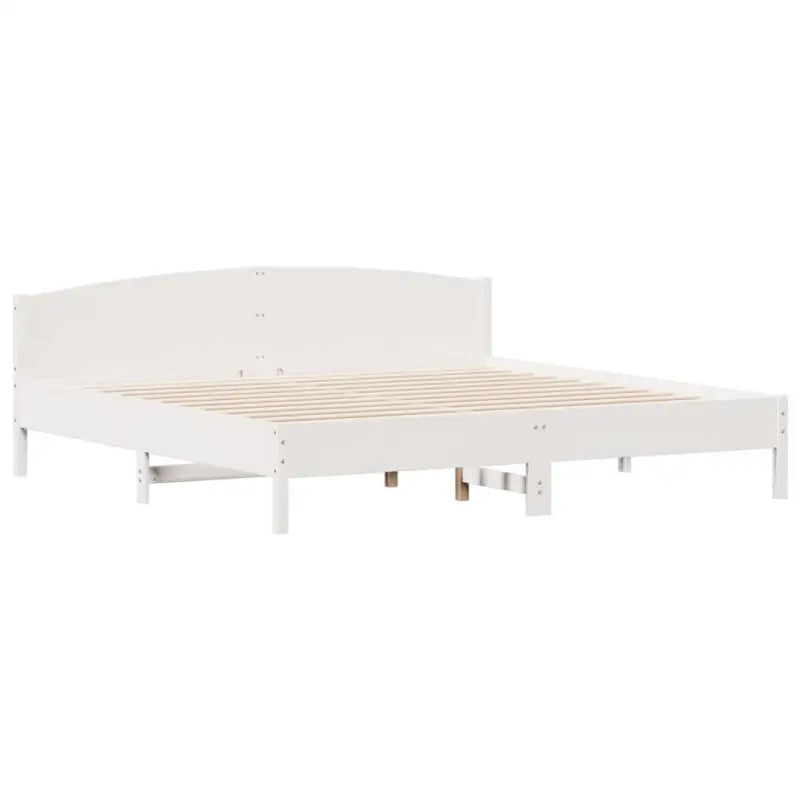 Boekenkastbed in massief grenenhout met optimale totale afmetingen - Bedden & bedframes