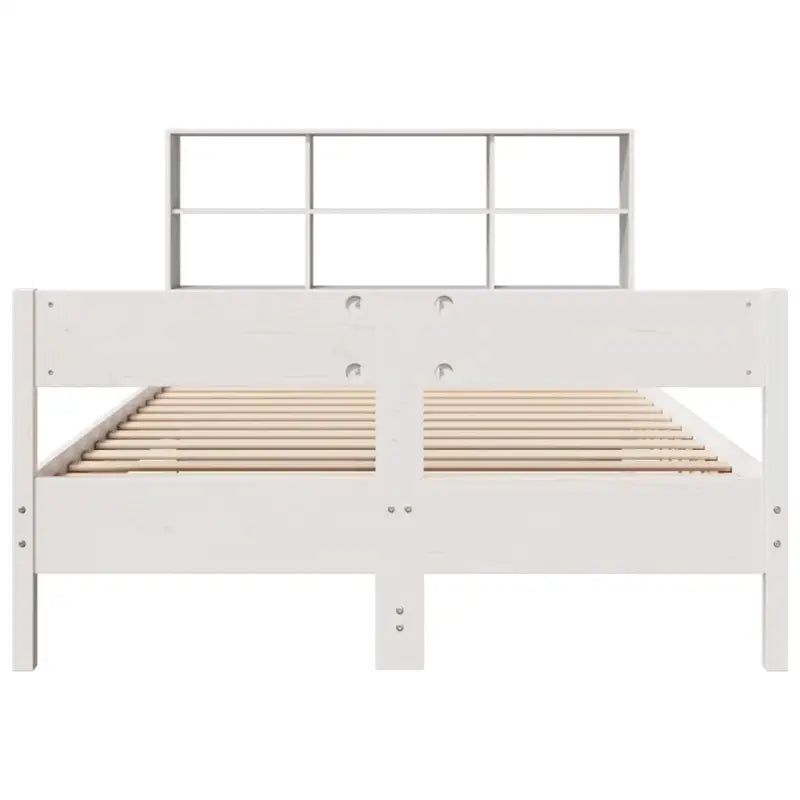 Boekenkastbed met massief grenenhout en ideale totale afmetingen - Bedden & bedframes