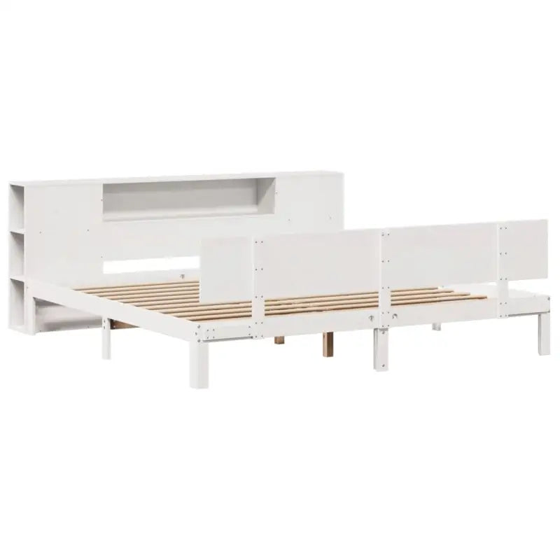 Boekenkastbed van massief grenenhout met aantrekkelijke totale afmetingen - Bedden & bedframes
