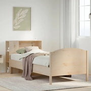 Boekenkastbed van massief grenenhout met ideale totale afmetingen - Bedden & bedframes