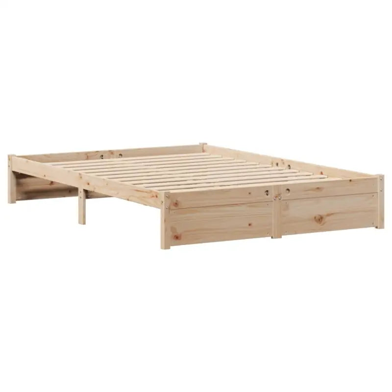 Boekenkastbed van massief grenenhout met ideale totale afmetingen - Bedden & bedframes