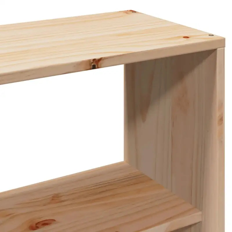 Boekenkastbed van massief grenenhout met optimale totale afmetingen - Bedden & bedframes