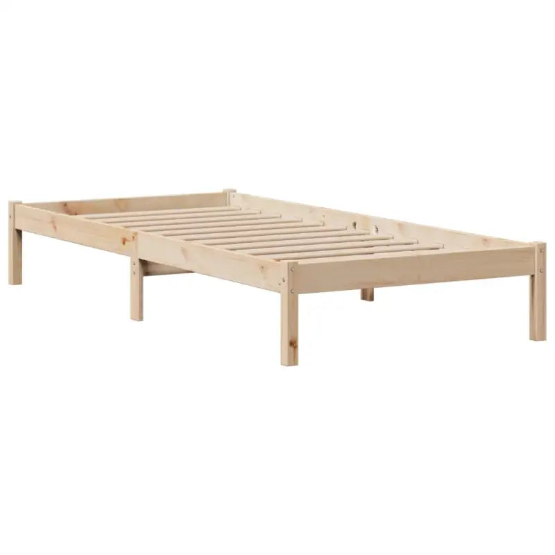 Boekenkastbed van massief grenenhout met optimale totale afmetingen - Bedden & bedframes