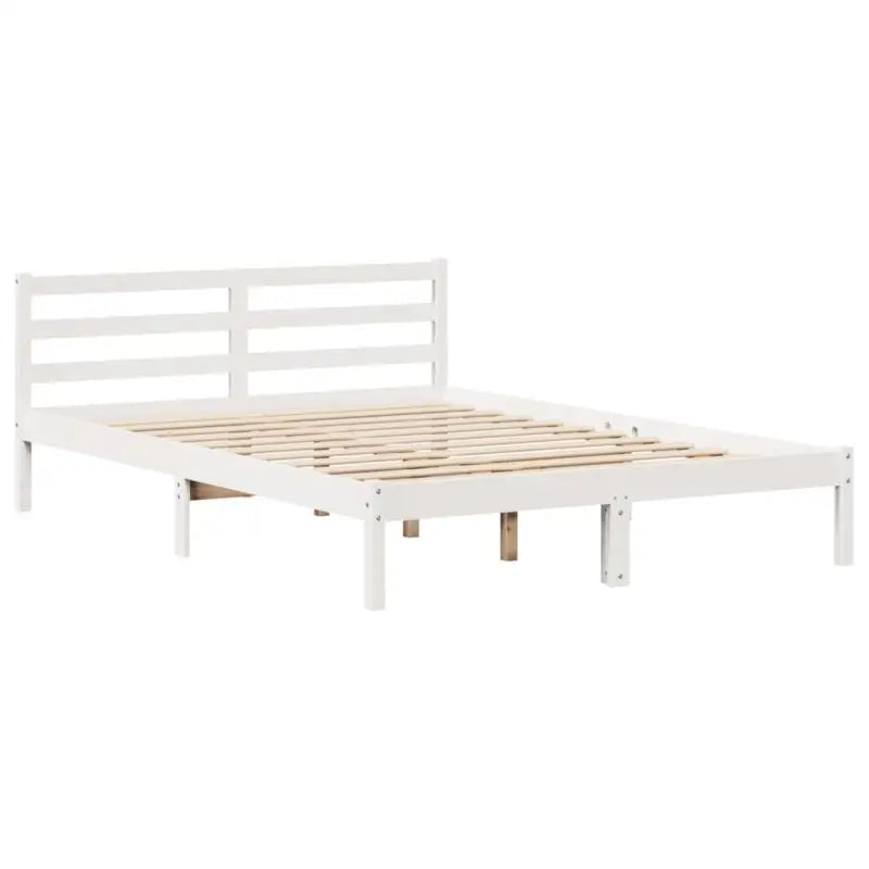 Boekenkastbed van massief grenenhout met optimale totale afmetingen - Bedden & bedframes
