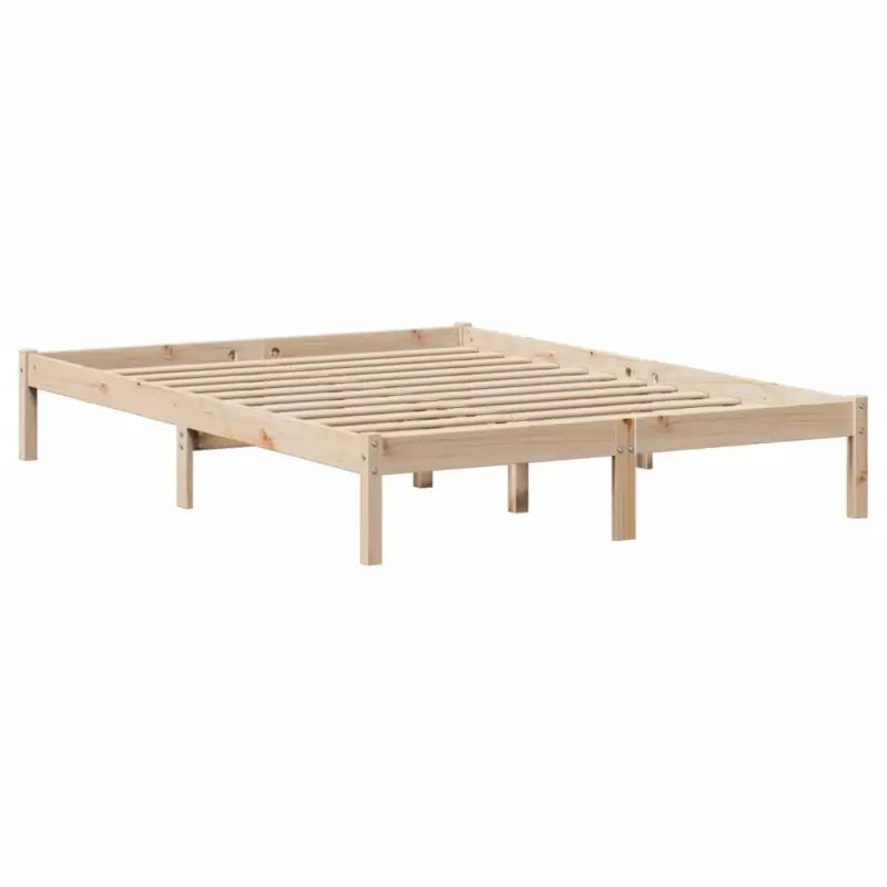 Boekenkastbed van massief grenenhout met optimale totale afmetingen - Bedden & bedframes