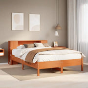 Boekenkastbed van massief grenenhout met optimale totale afmetingen - Bedden & bedframes