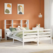 Boekenkastbed van massief grenenhout met optimale totale afmetingen - Bedden & bedframes