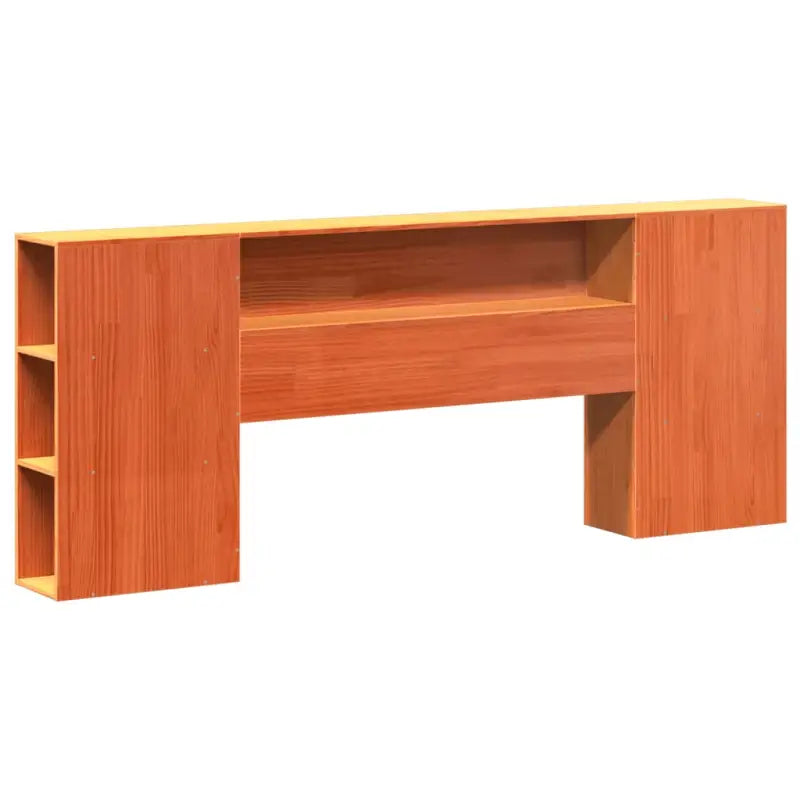 Boekenkastbed van massief grenenhout met optimale totale afmetingen - Bedden & bedframes