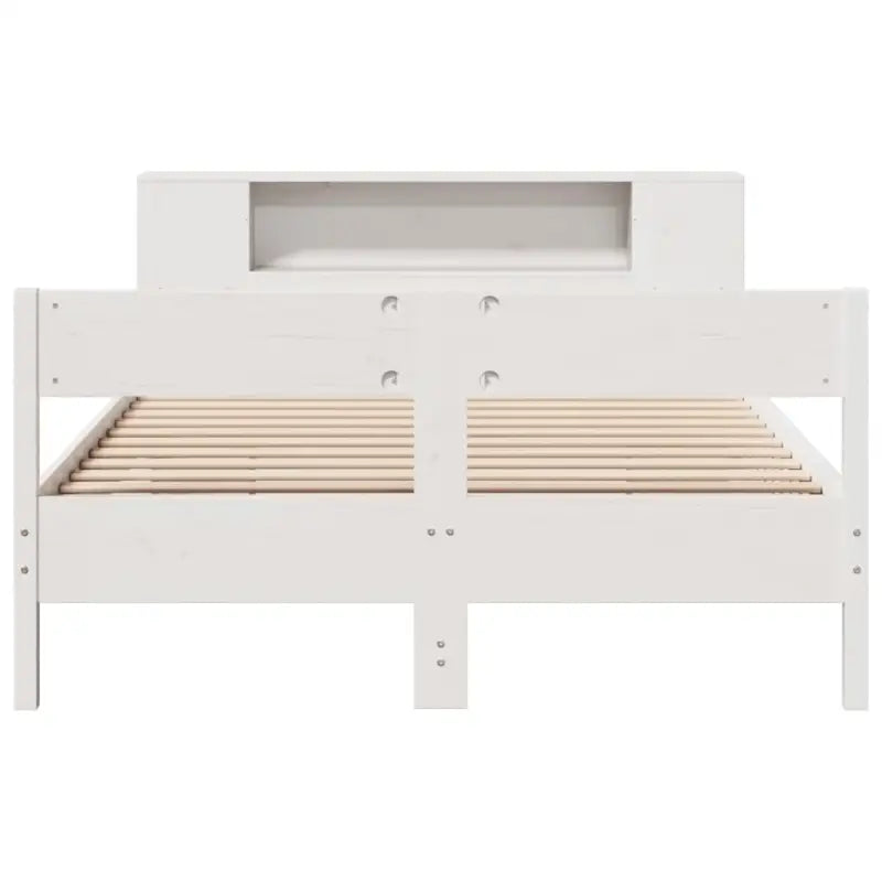 Boekenkastbed van massief grenenhout met optimale totale afmetingen - Bedden & bedframes