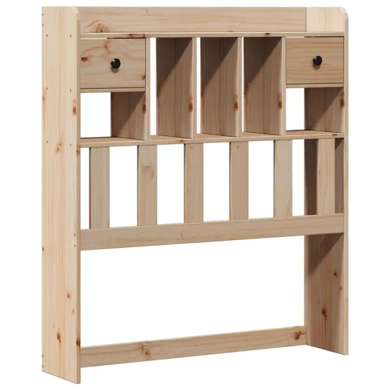 Boekenkastbed van massief grenenhout met praktische totale afmetingen - Bedden & bedframes