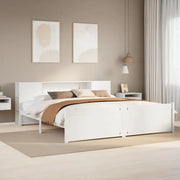 Boekenkastbed van massief grenenhout met ruime totale afmetingen - Bedden & bedframes