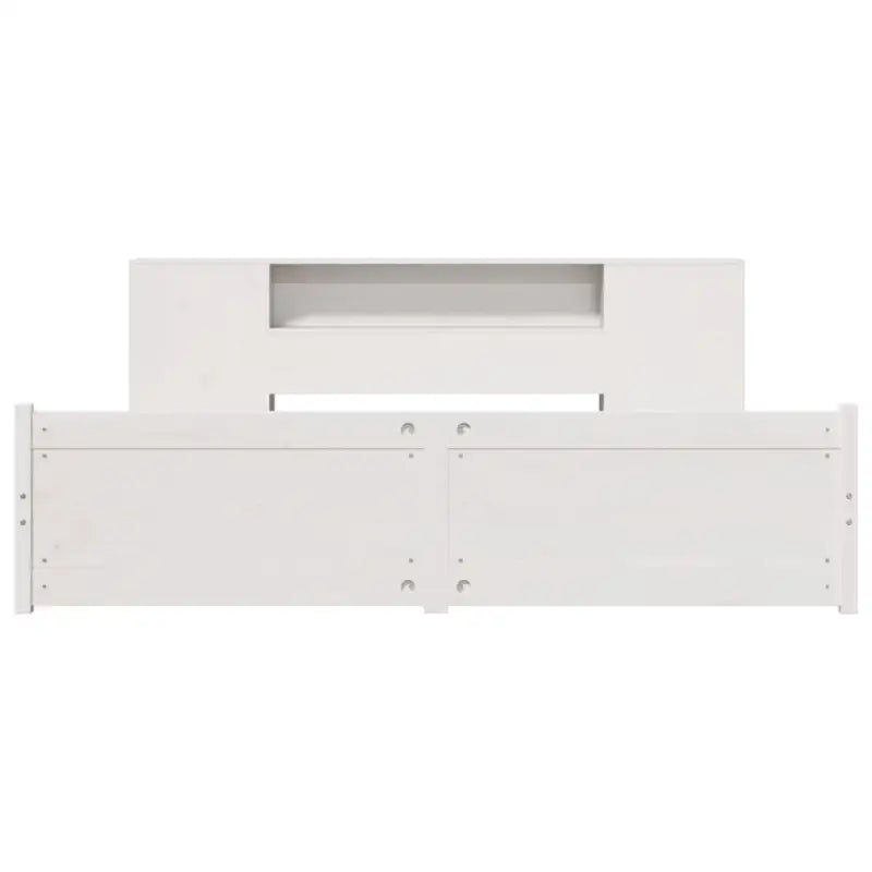 Boekenkastbed van massief grenenhout met ruime totale afmetingen - Bedden & bedframes