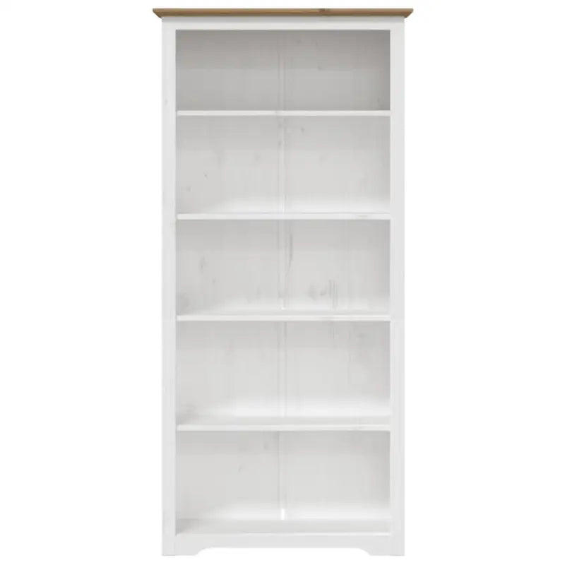 Boekenkasten in Franse stijl van massief grenenhout - Bruin / 1 - Boekenkasten