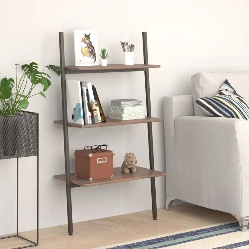 Boekenkasten voor extra opbergruimte in beperkte ruimte - Donkerbruin / 1 / 116 cm - Boekenkasten