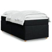 Boxspring met ademend vermogen en duurzaam zwart materiaal - Bedden & bedframes