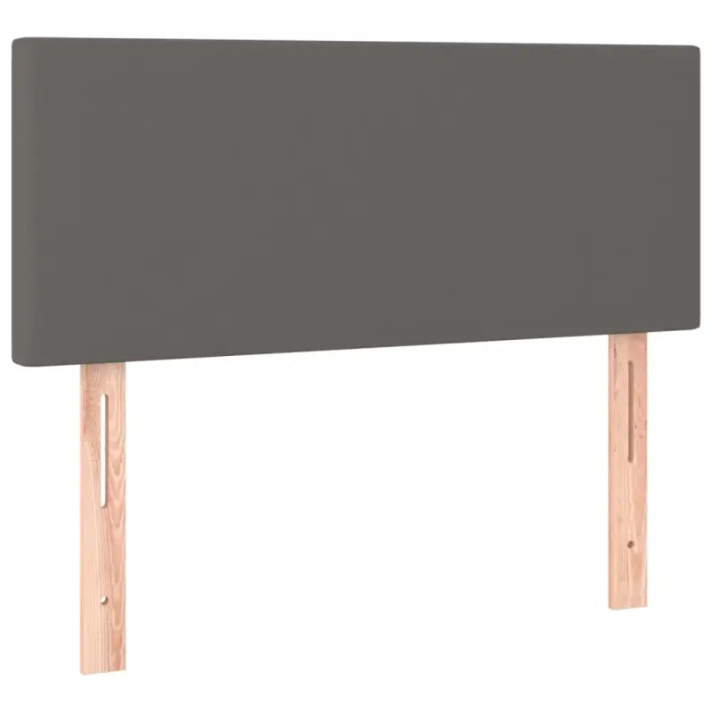 Boxspringbed met grijs materiaal en schuim afmetingen voor optimale rust - Bedden & bedframes