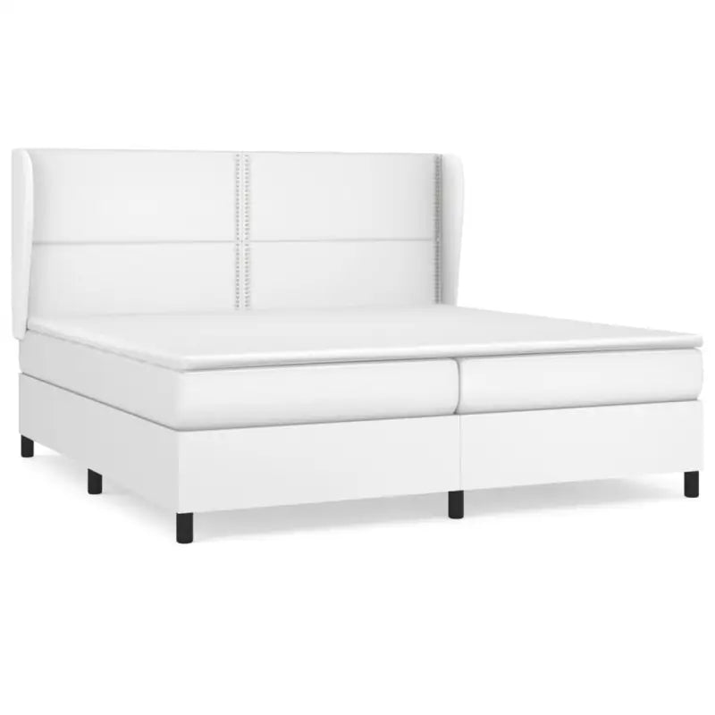 Boxspringbed met hoogwaardig kunstleer en comfortabele schuim afmetingen - Bedden & bedframes