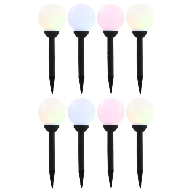 Buitenverlichting met levering bevat Solar LED bollamp voor de tuin - 8 / 1 - Buitenverlichting