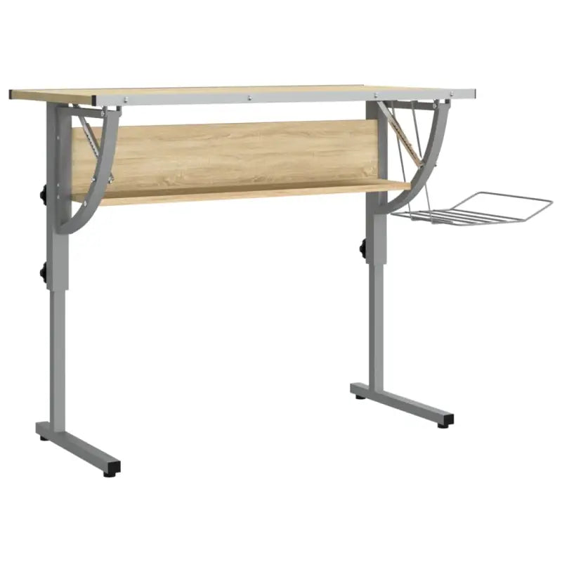 Bureaus van bewerkt hout voor studie en creatieve projecten - Bureaus