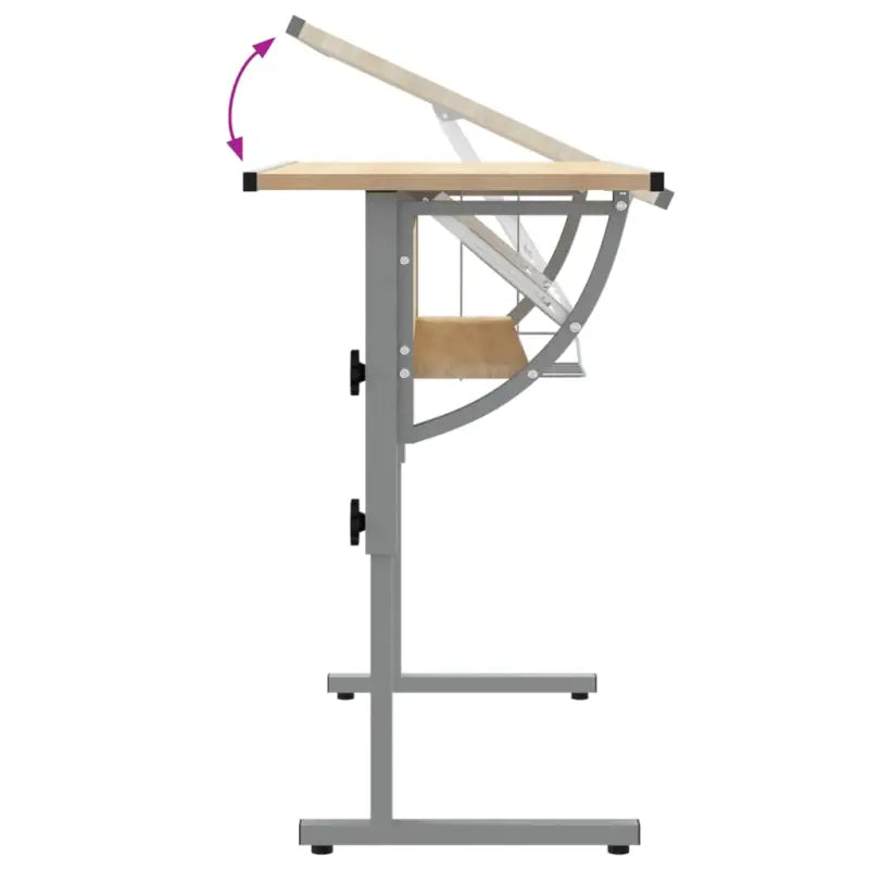Bureaus van bewerkt hout voor studie en creatieve projecten - Bureaus