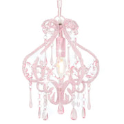 Chique plafondlamp met glinsterende kralen voor een opvallend interieur - Lampen