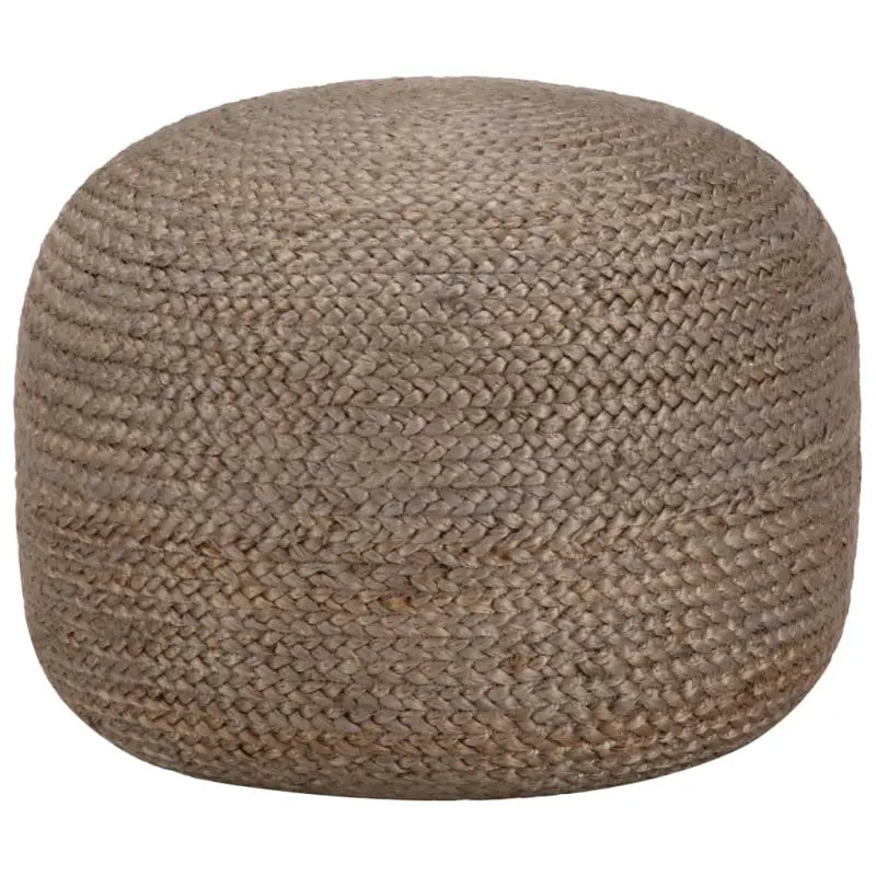 Chique poefs met jute koorden voor comfort en decoratie - Poefs
