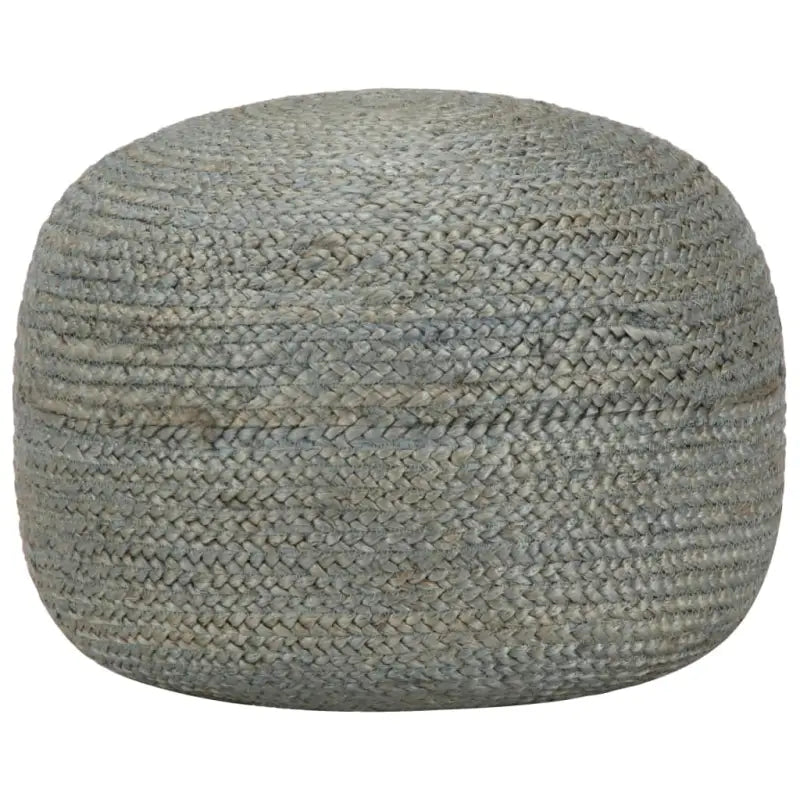 Chique poefs met jute koorden voor comfort en decoratie - Olijfgroen / 1 - Poefs