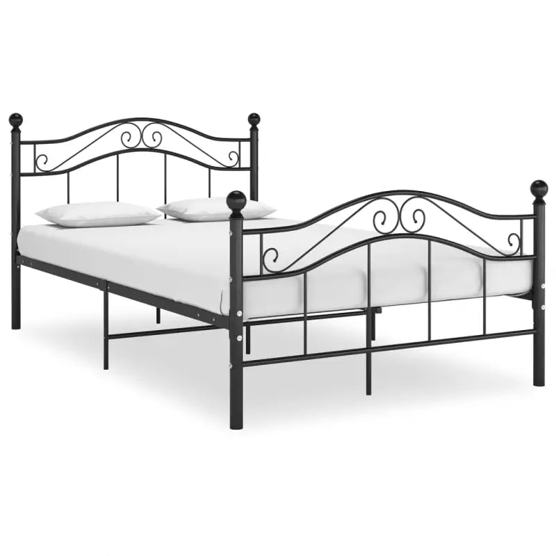 Comfortabel bedframe van gepoedercoat metaal voor een heerlijke nachtrust - Bedden & bedframes
