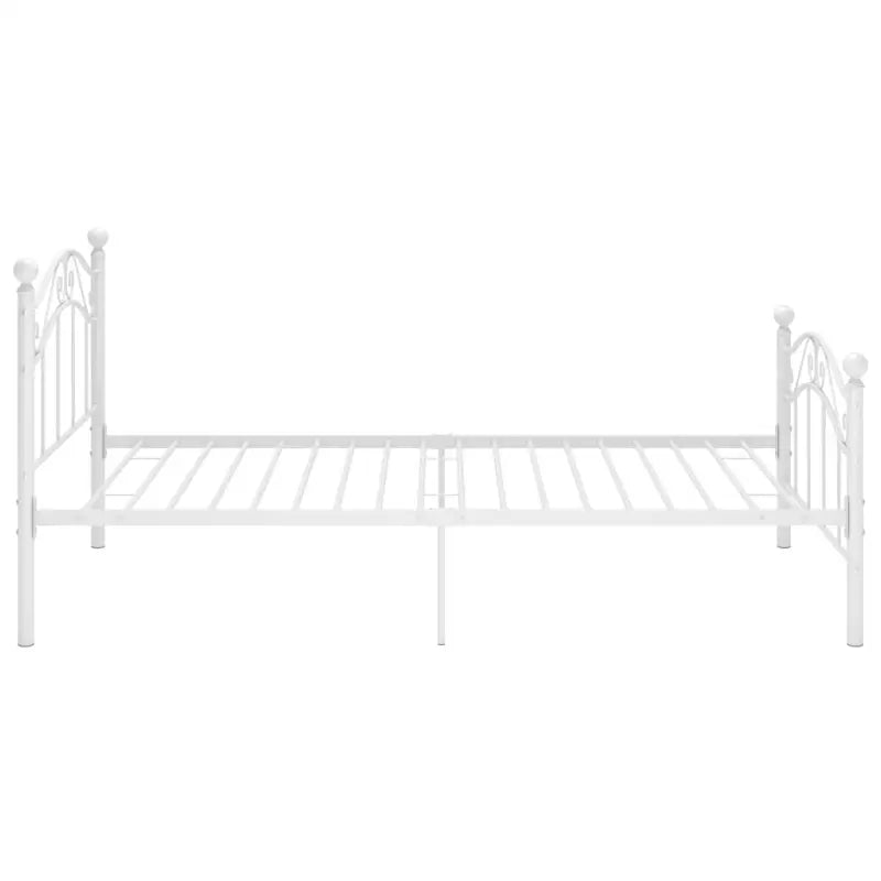Comfortabel eenpersoonsbed met gepoedercoat metaal voor heerlijke nachtrust - Bedden & bedframes