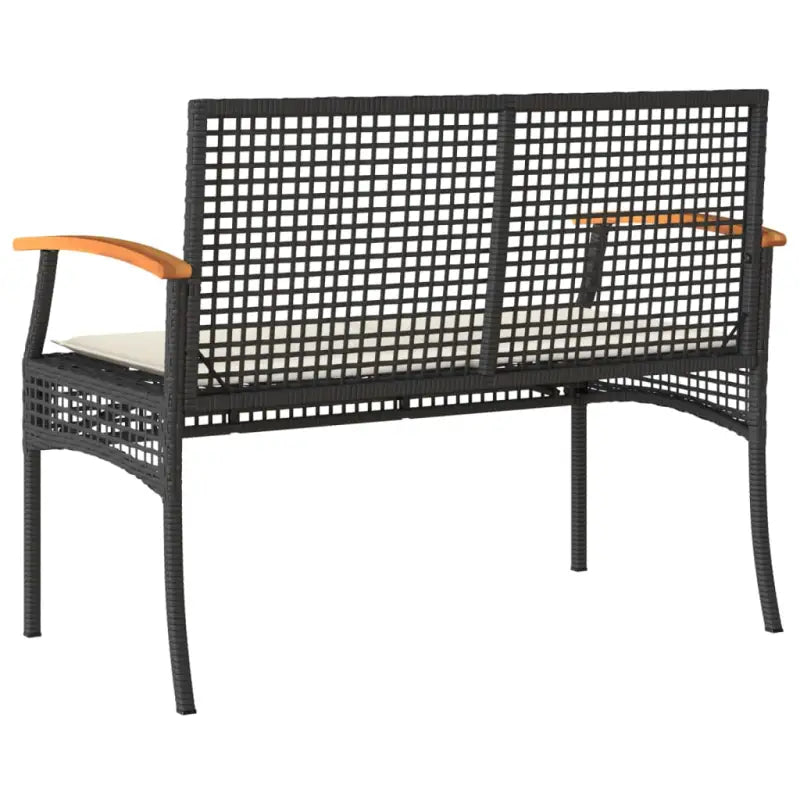 Comfortabele tuinstoelen van poly rattan met wasbare hoes - Tuinbanken