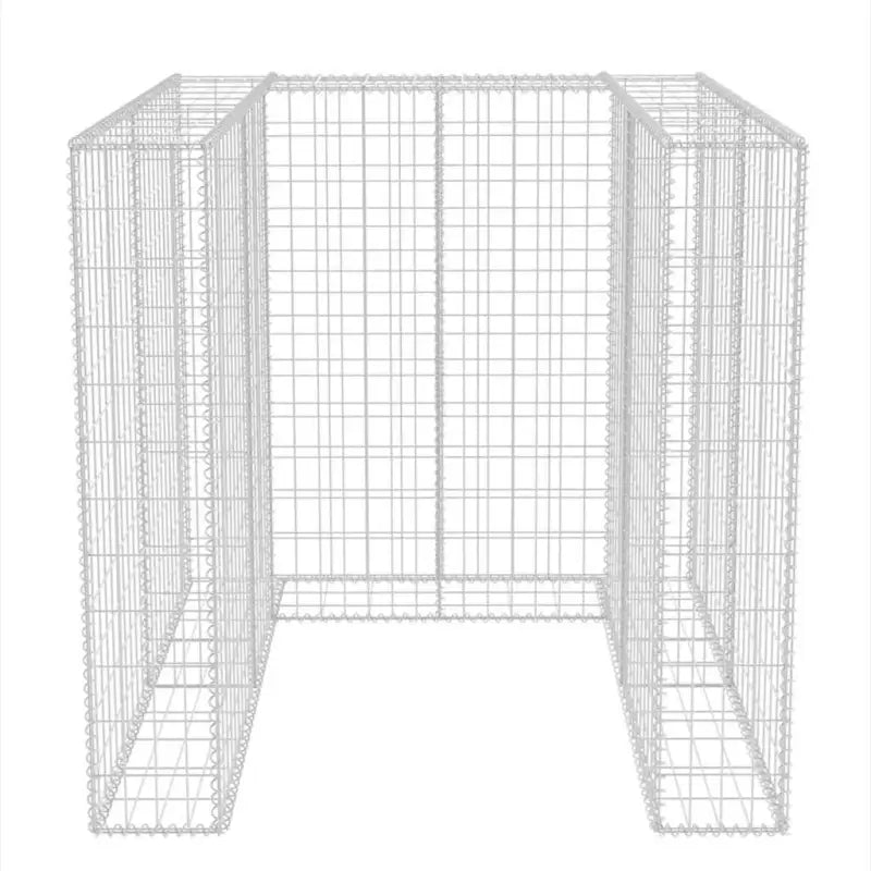 Containerberging met schanskorf ombouw in gegalvaniseerd staal - 110 x 100 x 120 cm / 1 - Containerbergingen