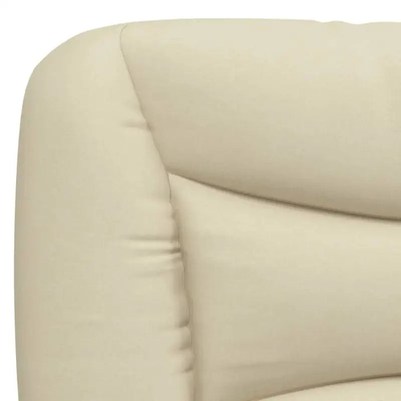 Crème bedframe met LED-verlichting en multiplex lattenbodem - Bedden & bedframes