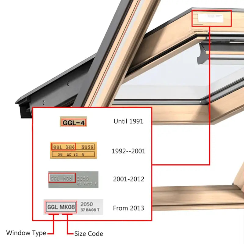 Decoratief Velux rolgordijn met meegeleverde montageaccessoires - Jaloezieën & rolgordijnen