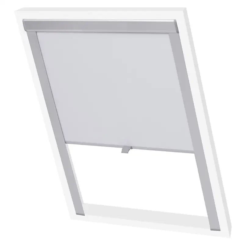 Decoratief Velux rolgordijn met meegeleverde montageaccessoires - Wit / 104 - Jaloezieën & rolgordijnen
