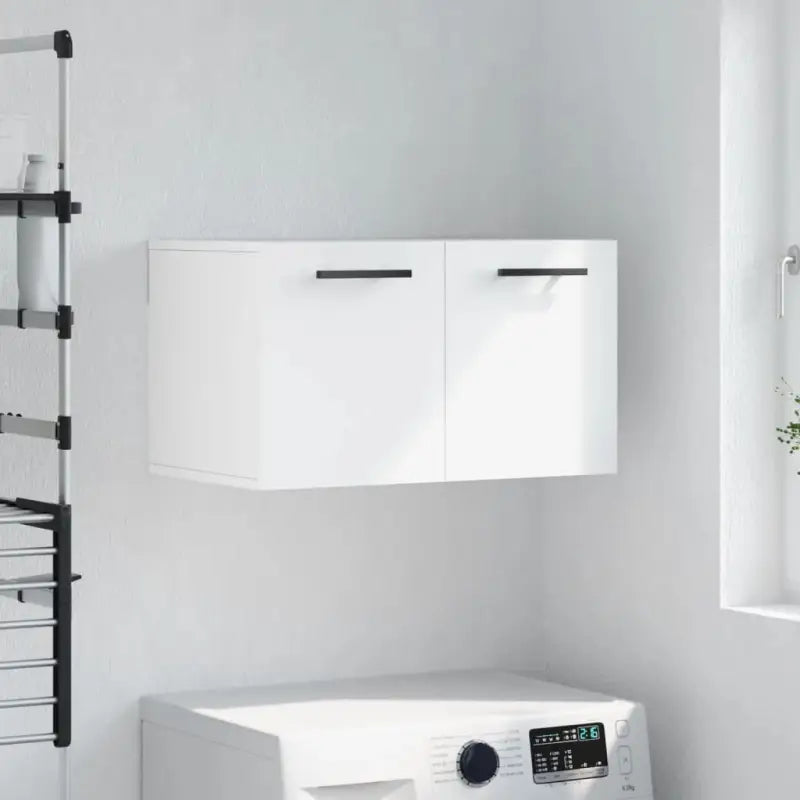 Decoratieve wandkast van bewerkt hout voor in je interieur - Wit / 60 x 36.5 x 35 cm / 1 - Opbergkasten & lockerkasten