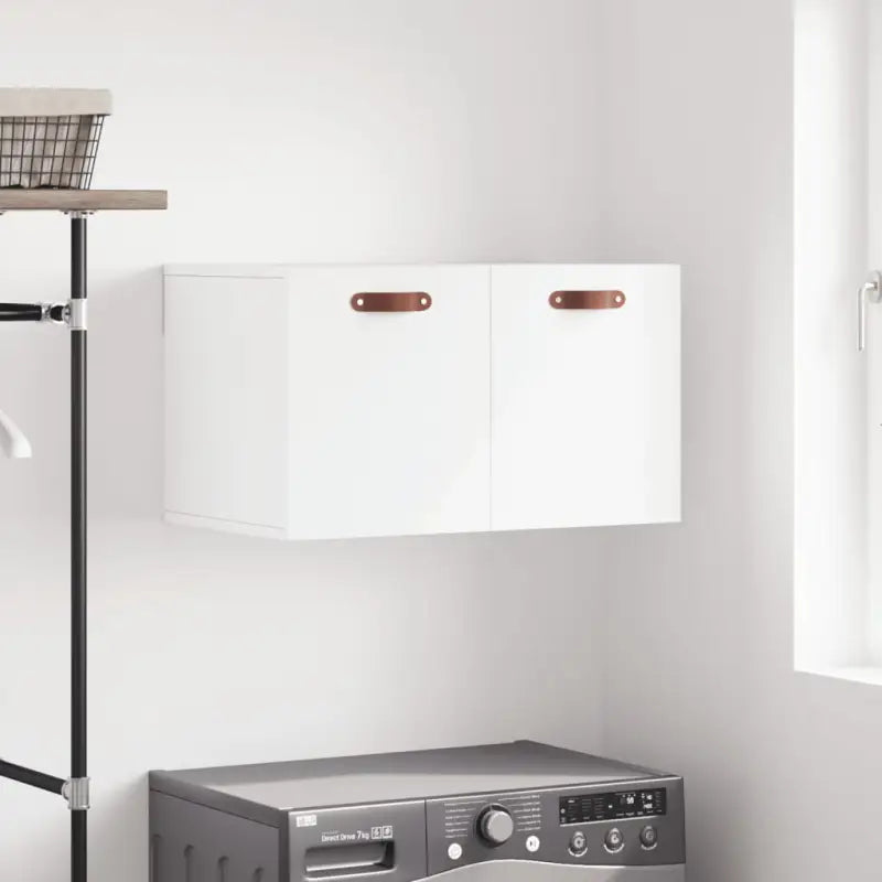 Decoratieve wandkast van bewerkt hout voor in je interieur - Wit / 60 x 36.5 x 35 cm / 1 - Opbergkasten & lockerkasten