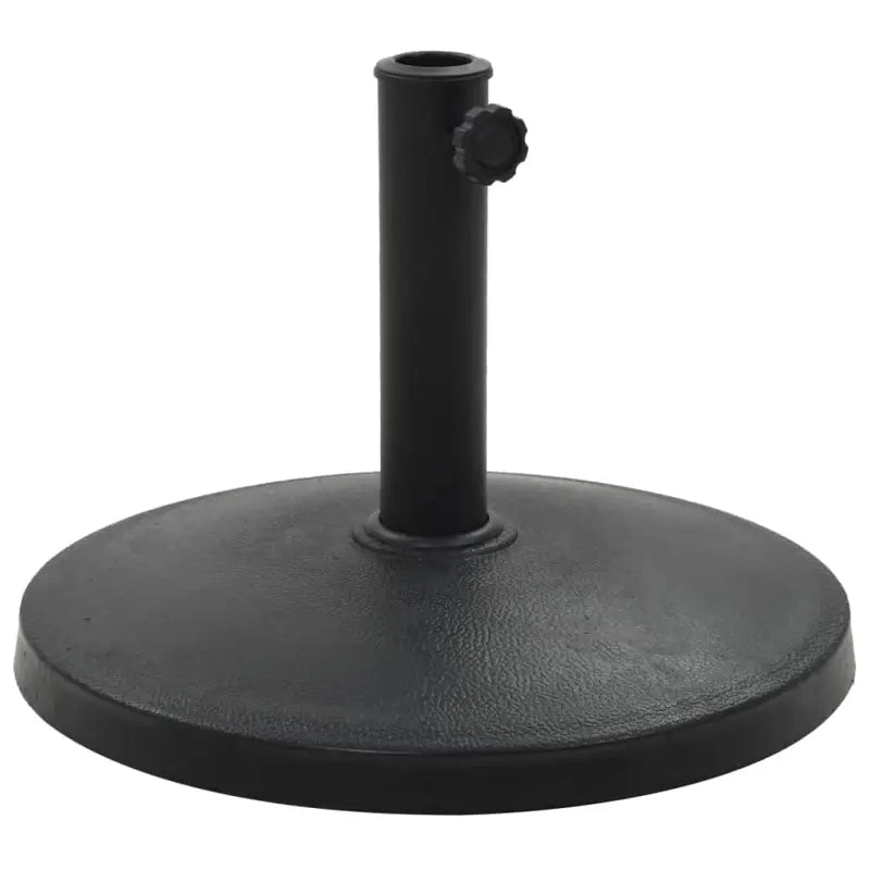 Decoratieve weerbestendige parasolvoet met vergrendelingsbout - 10 kg / Rond - Parasolvoeten