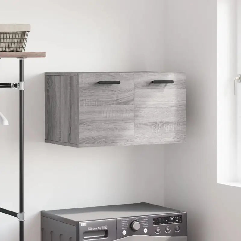 Decoreer met een wandkast van bewerkt hout voor een praktische uitstraling - Grijs sonoma / 60 x 36.5 x 35 cm / 1