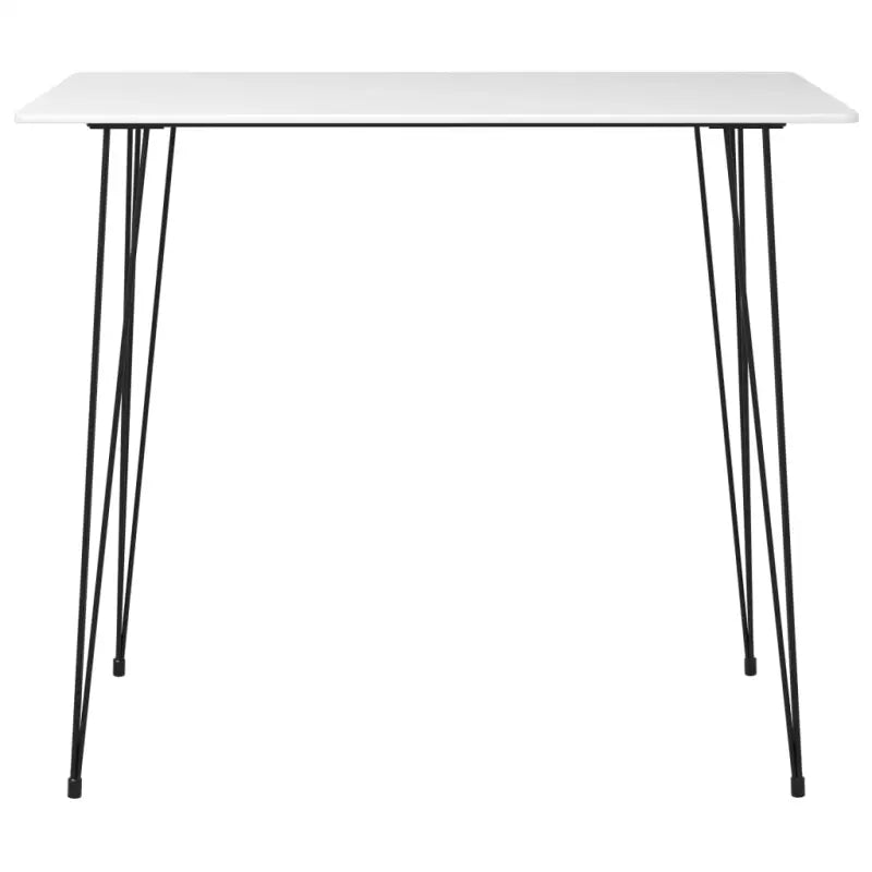 Design eettafel met MDF blad en metalen poten voor in huis - Eettafels