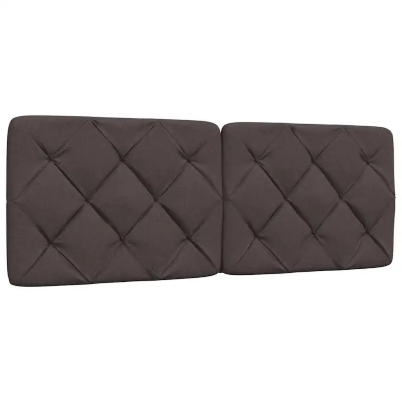 Donkerbruin bedframe met ademend vermogen en comfortabel polyesterstof - Bedden & bedframes