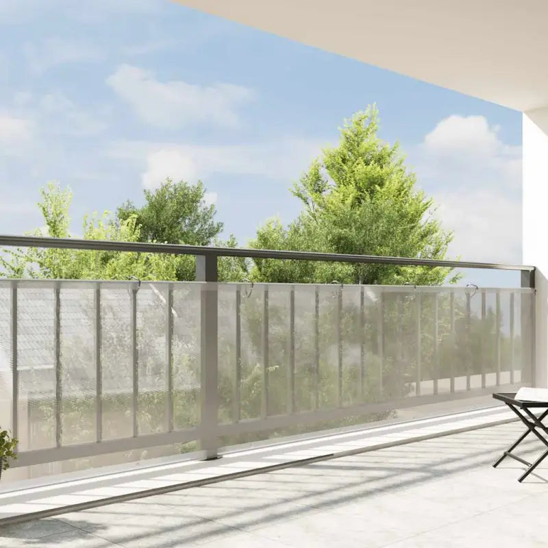 Doorzichtige zeildoek met vier hoeken voor bescherming binnen en buiten - 1 x 12 m / 1 - Afdekdoeken