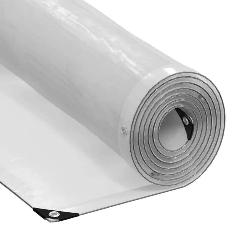 Doorzichtige zeildoek met vier hoeken voor bescherming binnen en buiten - 2 x 12 m / 1 - Afdekdoeken