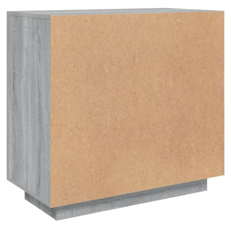 Dressoir in grijs sonoma bewerkt hout met minimalistische charme - Dressoirs & buffetkasten