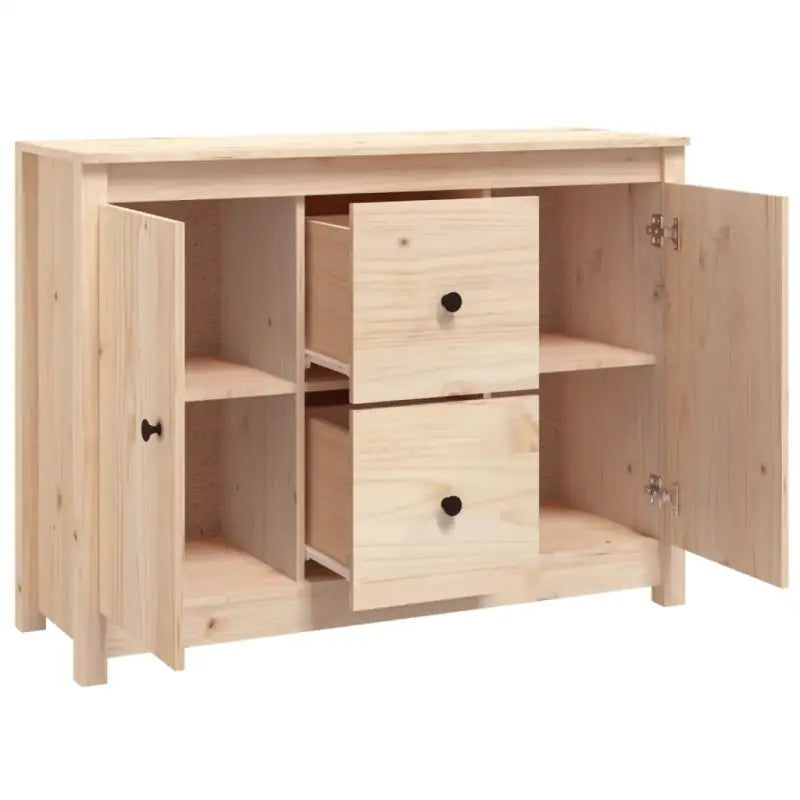 Dressoir in massief grenenhout met minimalistische uitstraling - Dressoirs & buffetkasten