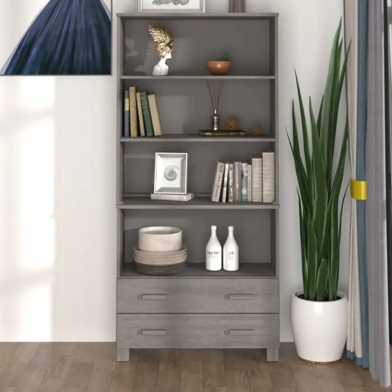 Dressoir in massief grenenhout voor een natuurlijke uitstraling - Lichtgrijs / 2 - Dressoirs & buffetkasten