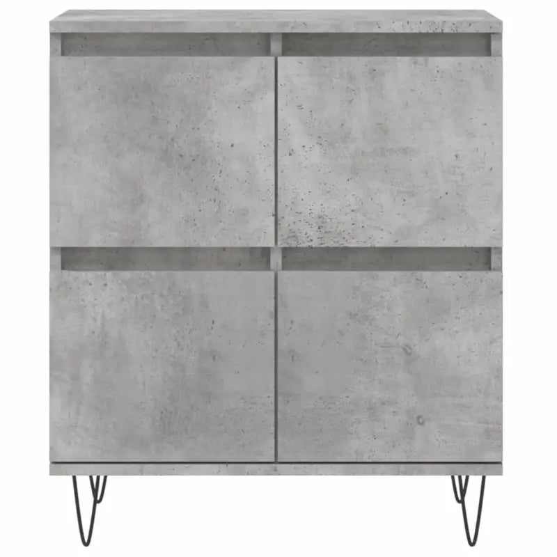 Dressoir met bewerkt hout en ijzeren poten voor een tijdloze uitstraling - Dressoirs & buffetkasten