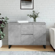 Dressoir met bewerkt hout en ijzeren poten voor een tijdloze look - Dressoirs & buffetkasten