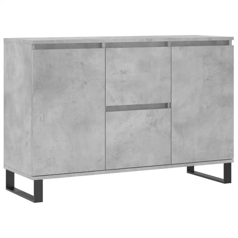Dressoir met bewerkt hout en ijzeren poten voor een tijdloze look - Dressoirs & buffetkasten